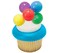 Primary Balloon Cluster Balloon Cluster Cake, Cupcake or Candy Toppers Circus 6 Pics Per Order